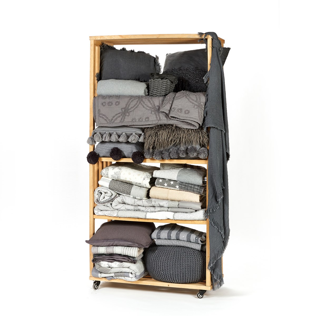 Charcoal bedding collection